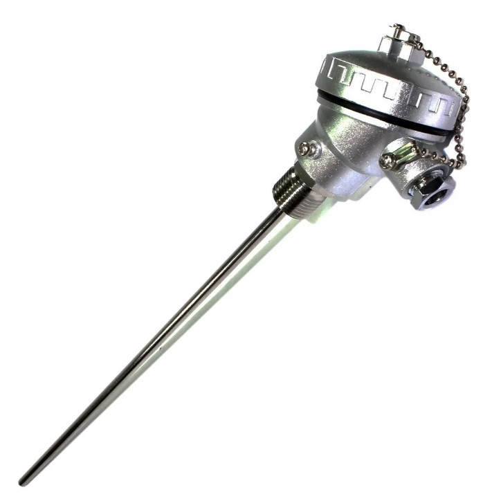 Termopar Tipo K Ø6 x 300 mm – Rosca 1/2 NPT